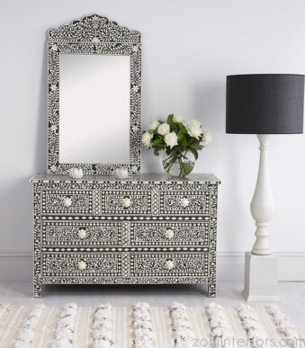 Bone Inlay Chest, 7 Drawer Bone Inlay Chest, Bone Inlay Furniture, Bone Inlay Dresser, Bone Inlay Storage Chest, Handcrafted Bone Inlay Chest, Floral Bone Inlay Chest, Black Bone Inlay Chest, Luxury Bone Inlay Furniture, Designer Bone Inlay Chest, Bohemian Bone Inlay Chest, Indian Bone Inlay Chest, Contemporary Bone Inlay Chest, Unique Bone Inlay Chest, Artisan Bone Inlay Chest, Exquisite Bone Inlay Chest, Intricate Bone Inlay Chest, Bone Inlay Bedroom Furniture, Statement Bone Inlay Chest, Chic Bone Inlay Chest